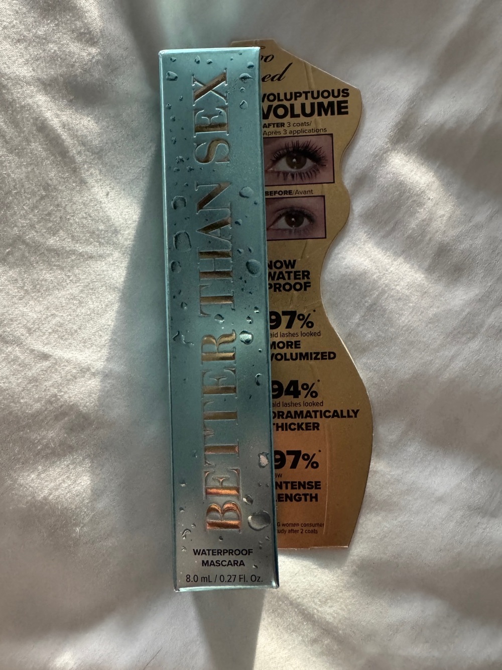Too Faced Better Than Sex Waterproof Volumizing Mascara